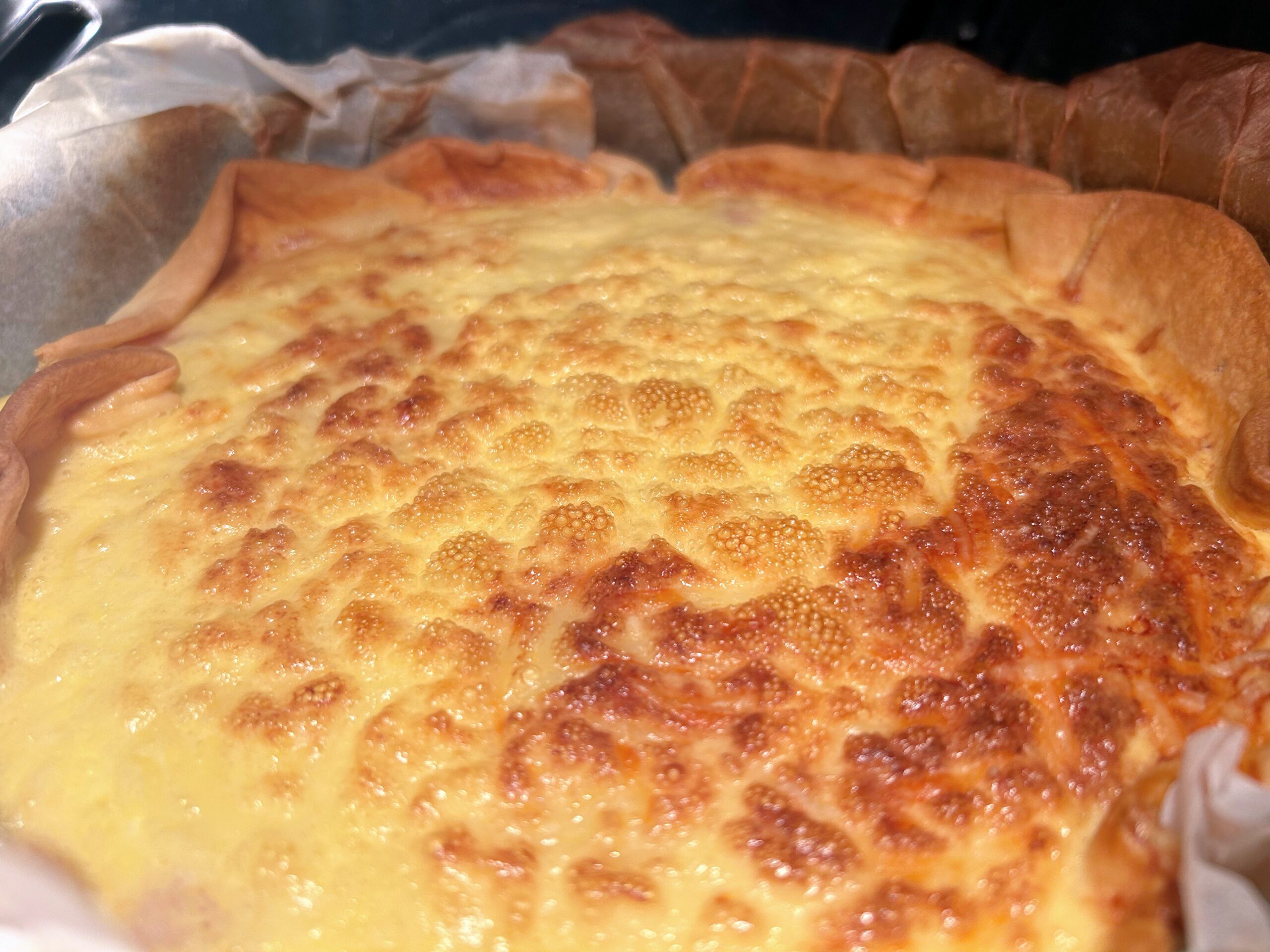 Quiche lorraine zoomée